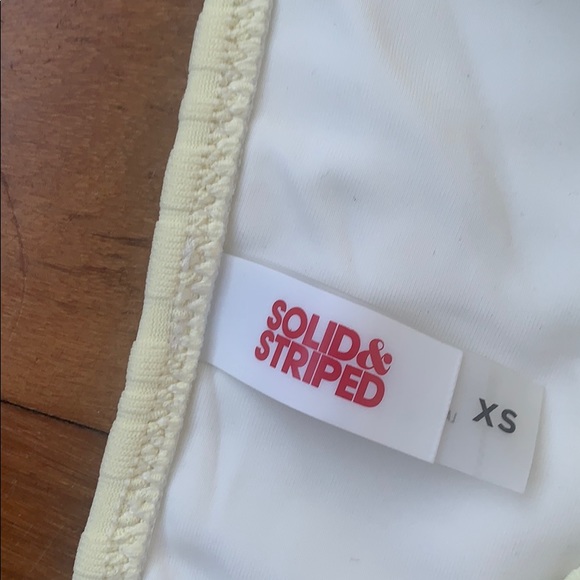 Solid & Striped Yellow Ribbed Bikini - Picture 7 of 7